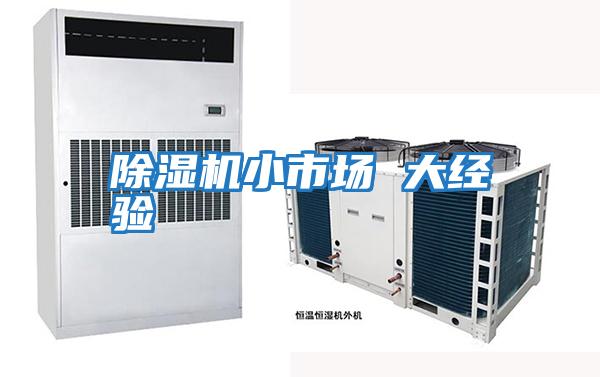 除湿机小市场 大经验