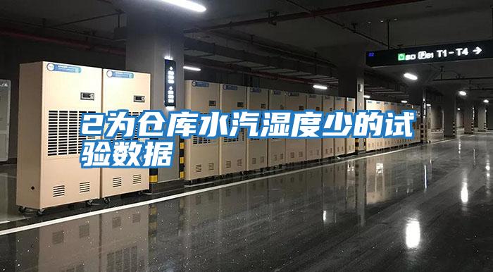 2为仓库水汽湿度少的试验数据