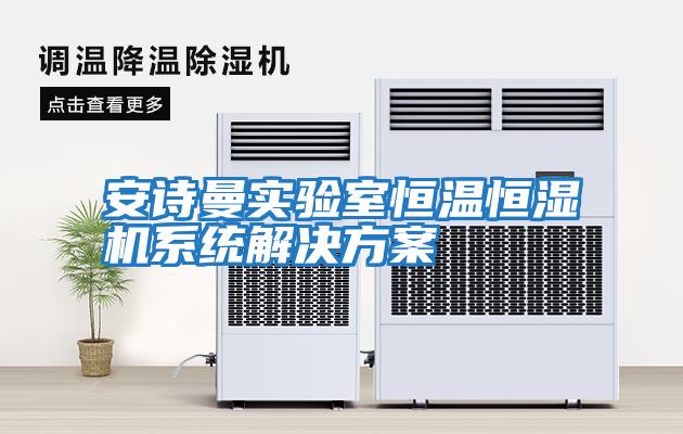 安诗曼实验室恒温恒湿机系统解决方案