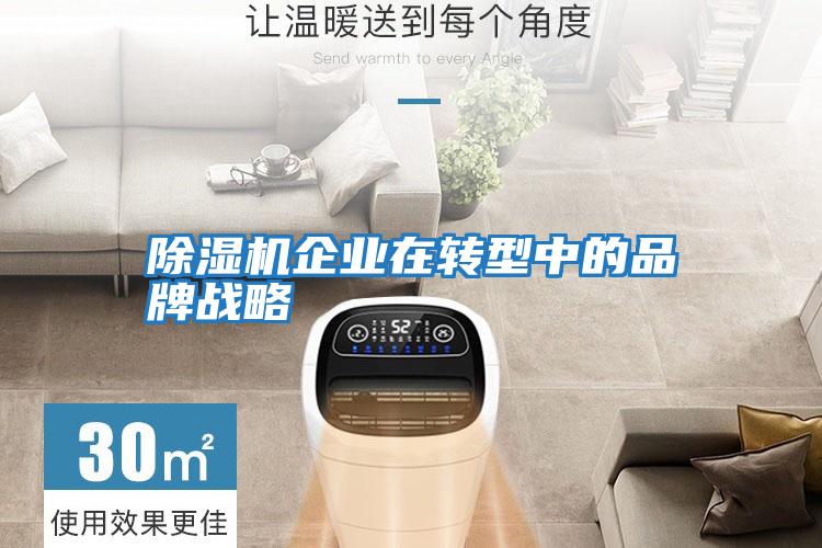 除湿机企业在转型中的品牌战略