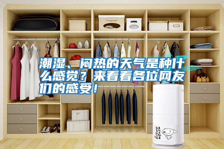 潮湿、闷热的天气是种什么感觉？来看看各位网友们的感受！