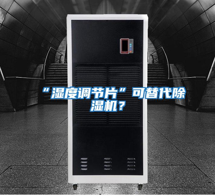 “湿度调节片”可替代除湿机？