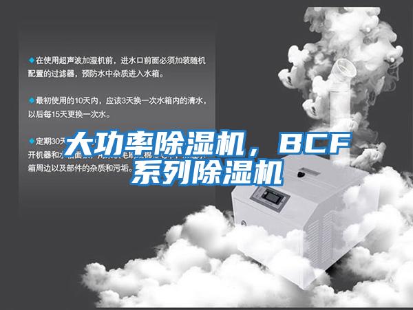 大功率除湿机，BCF系列除湿机