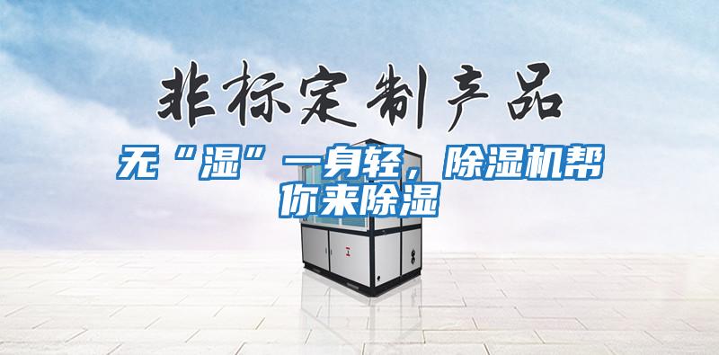 无“湿”一身轻，除湿机帮你来除湿