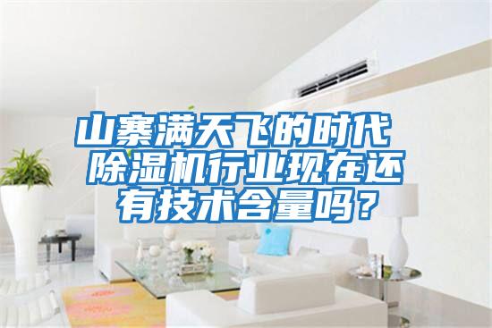 山寨满天飞的时代 除湿机行业现在还有技术含量吗？