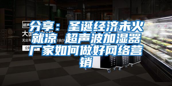 分享：圣诞经济未火就凉 超声波加湿器厂家如何做好网络营销