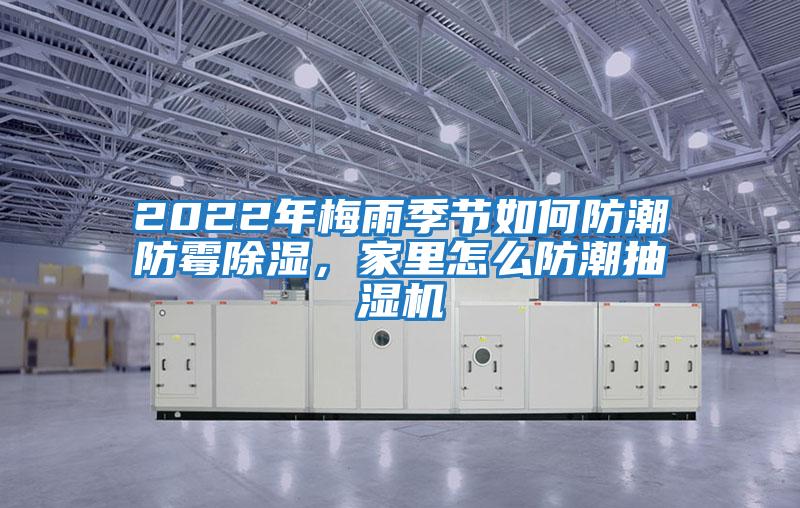 2022年梅雨季节如何防潮防霉除湿，家里怎么防潮抽湿机