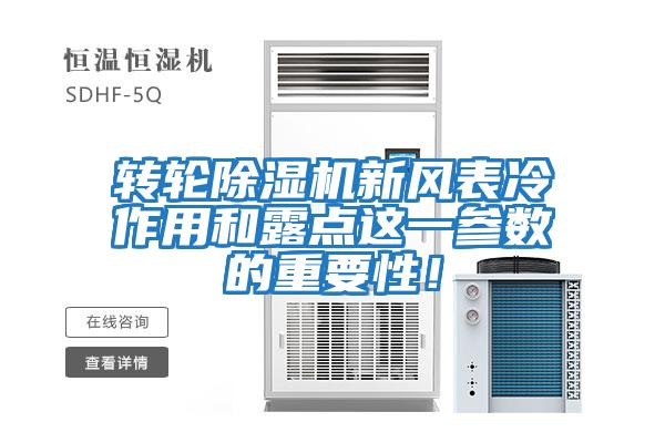 转轮除湿机新风表冷作用和露点这一参数的重要性！