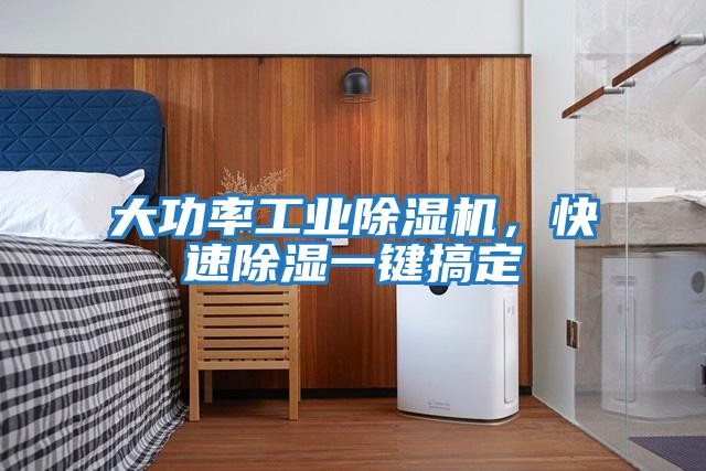 大功率工业除湿机,快速除湿一键搞定