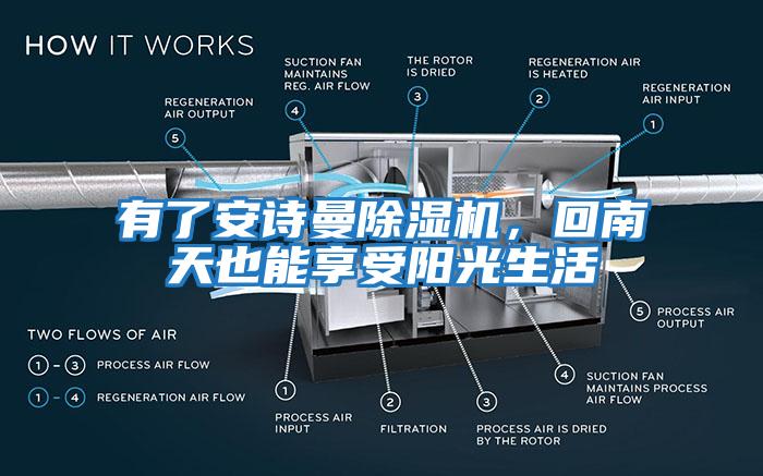 有了安诗曼除湿机，回南天也能享受阳光生活