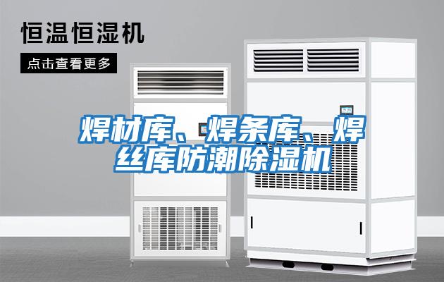 焊材库、焊条库、焊丝库防潮除湿机