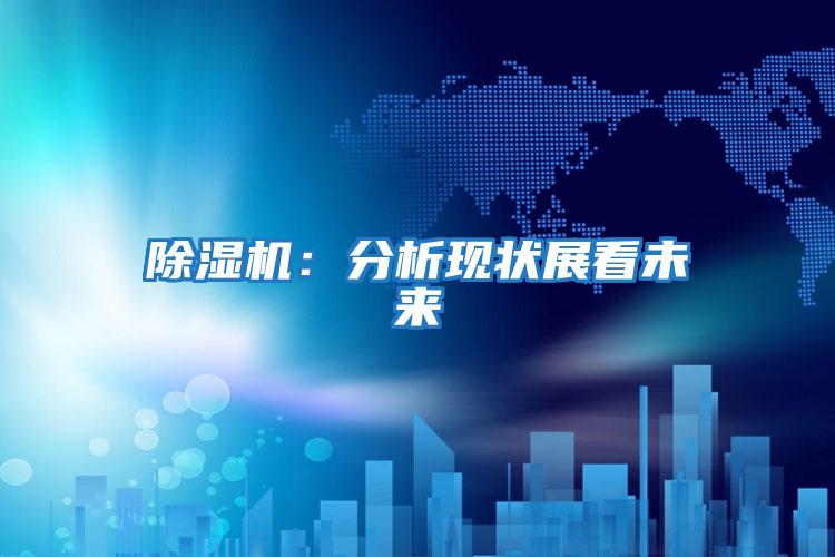 除湿机：分析现状展看未来