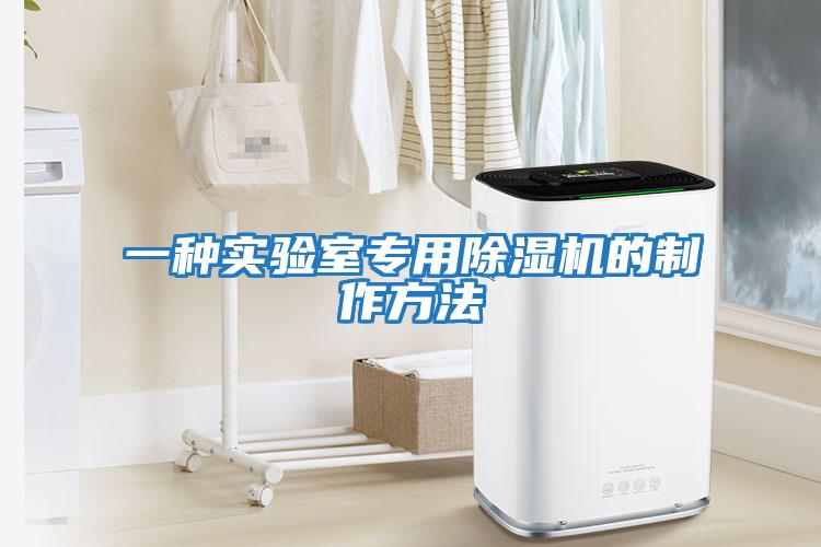 一种实验室专用除湿机的制作方法
