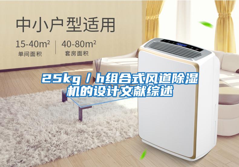 25kg／h组合式风道除湿机的设计文献综述