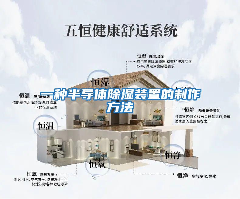 一种半导体除湿装置的制作方法