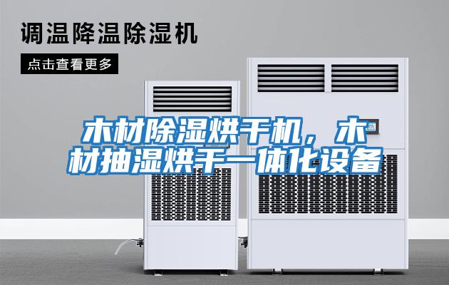 木材除湿烘干机，木材抽湿烘干一体化设备