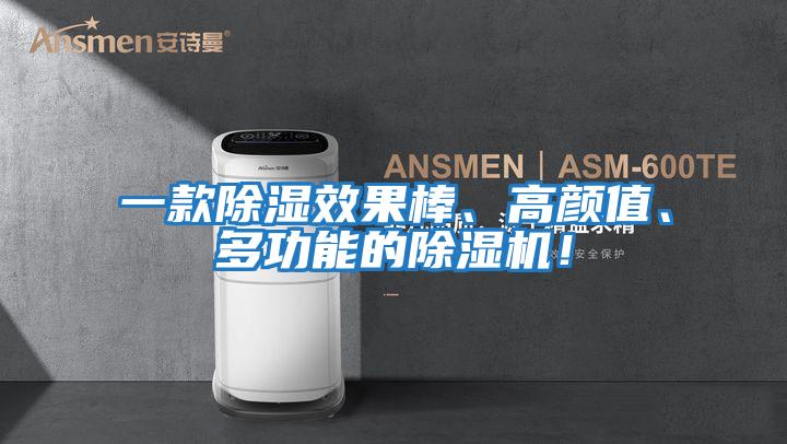 一款除湿效果棒、高颜值、多功能的除湿机！