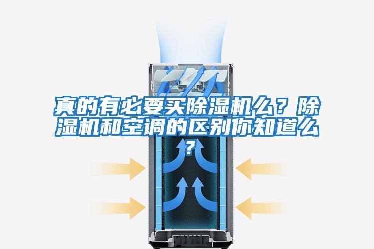 真的有必要买除湿机么？除湿机和空调的区别你知道么？