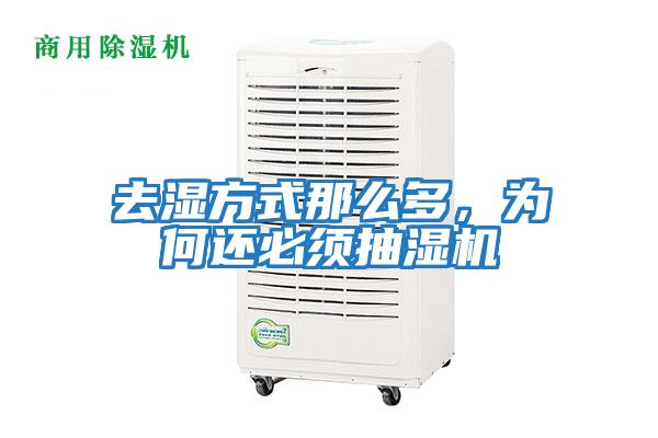 去湿方式那么多，为何还必须抽湿机