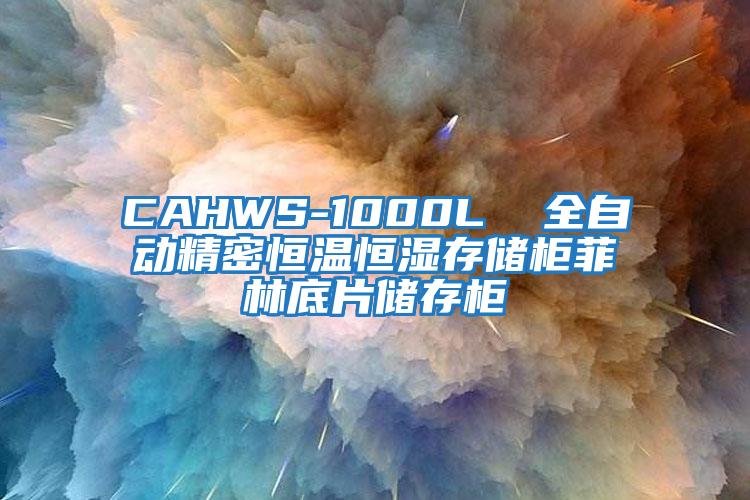 CAHWS-1000L  全自动精密恒温恒湿存储柜菲林底片储存柜