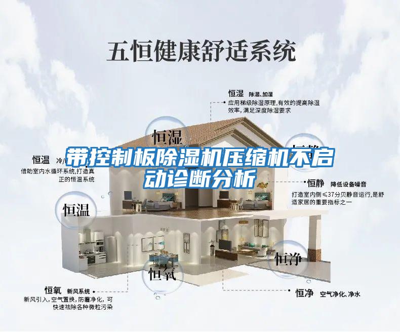 带控制板除湿机压缩机不启动诊断分析