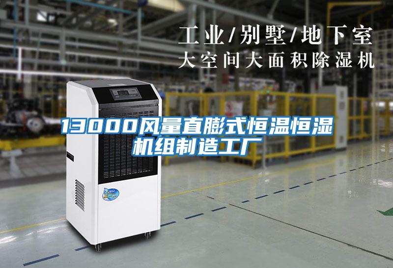 13000风量直膨式恒温恒湿机组制造工厂