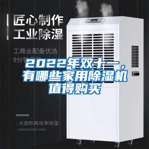 2022年双十一，有哪些家用除湿机值得购买