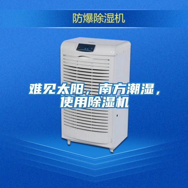 难见太阳，南方潮湿，使用除湿机