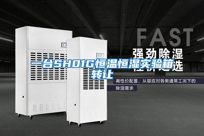 一台SH01G恒温恒湿实验箱转让
