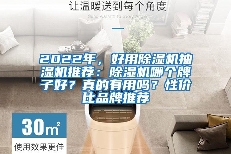 2022年，好用除湿机抽湿机推荐：除湿机哪个牌子好？真的有用吗？性价比品牌推荐