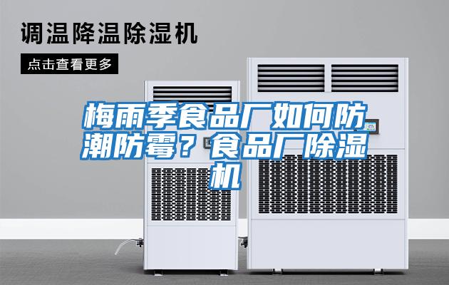 梅雨季食品厂如何防潮防霉？食品厂除湿机