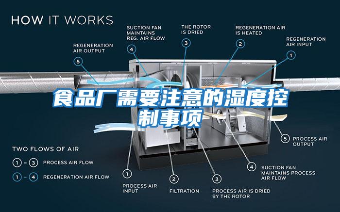 食品厂需要注意的湿度控制事项