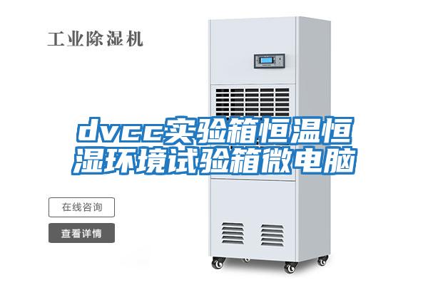 dvcc实验箱恒温恒湿环境试验箱微电脑