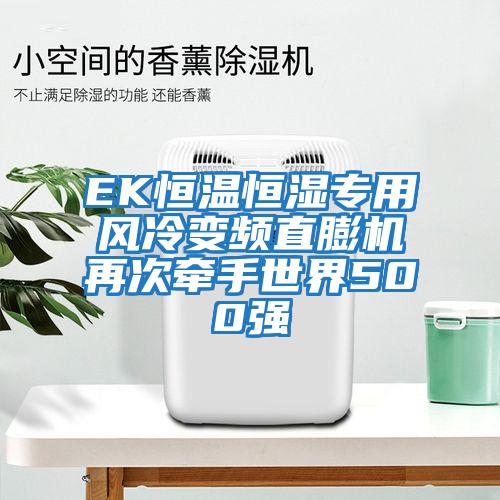 EK恒温恒湿专用风冷变频直膨机再次牵手世界500强