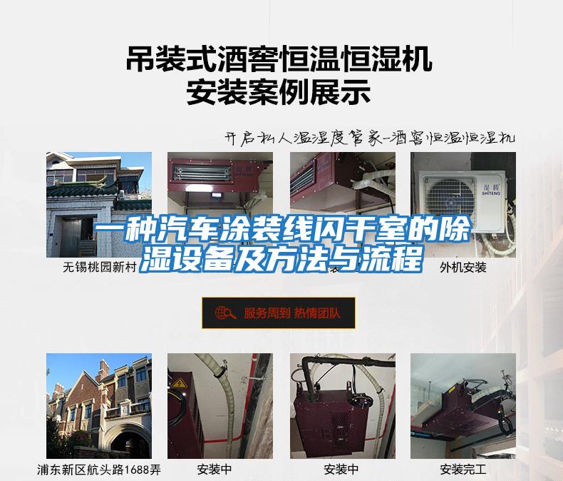 一种汽车涂装线闪干室的除湿设备及方法与流程