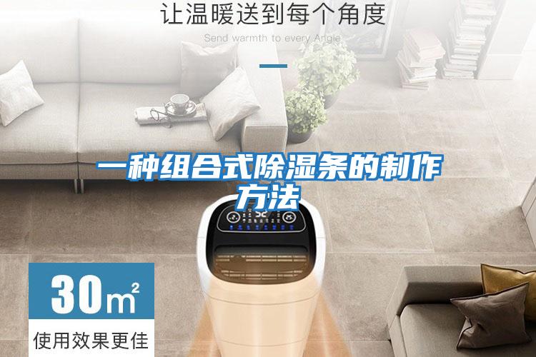 一种组合式除湿条的制作方法