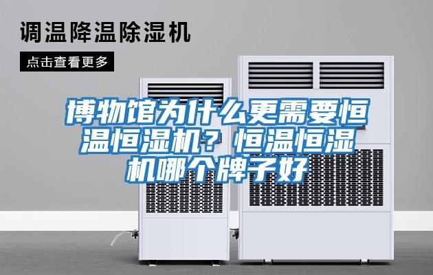 博物馆为什么更需要恒温恒湿机？恒温恒湿机哪个牌子好