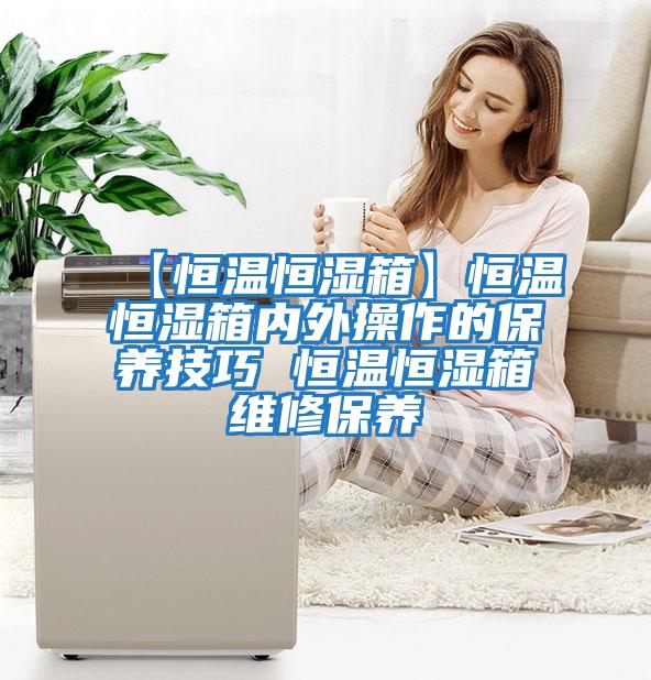 【恒温恒湿箱】恒温恒湿箱内外操作的保养技巧 恒温恒湿箱维修保养