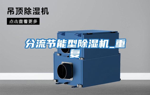 分流节能型除湿机_重复