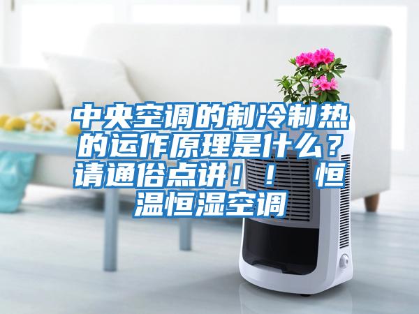 中央空调的制冷制热的运作原理是什么？请通俗点讲！！ 恒温恒湿空调
