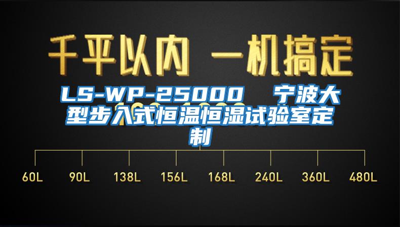 LS-WP-25000  宁波大型步入式恒温恒湿试验室定制