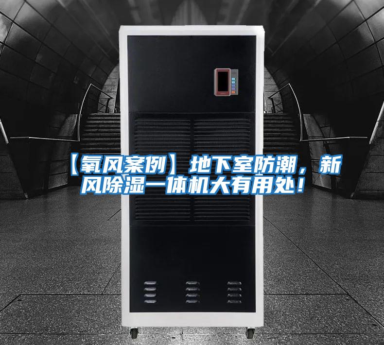【氧风案例】地下室防潮，新风除湿一体机大有用处！