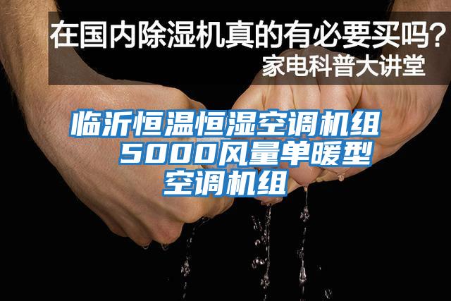 临沂恒温恒湿空调机组  5000风量单暖型空调机组