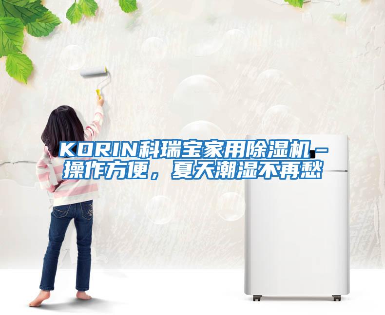 KORIN科瑞宝家用除湿机–操作方便，夏天潮湿不再愁