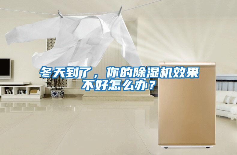 冬天到了，你的除湿机效果不好怎么办？