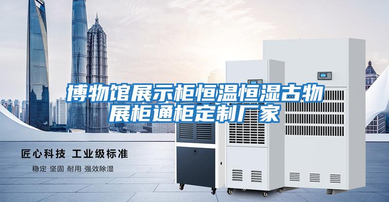 博物馆展示柜恒温恒湿古物展柜通柜定制厂家