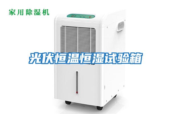 光伏恒温恒湿试验箱