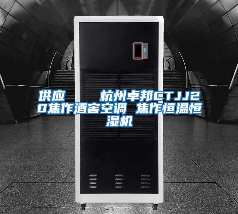 供应    杭州卓邦CTJJ20焦作酒窖空调 焦作恒温恒湿机