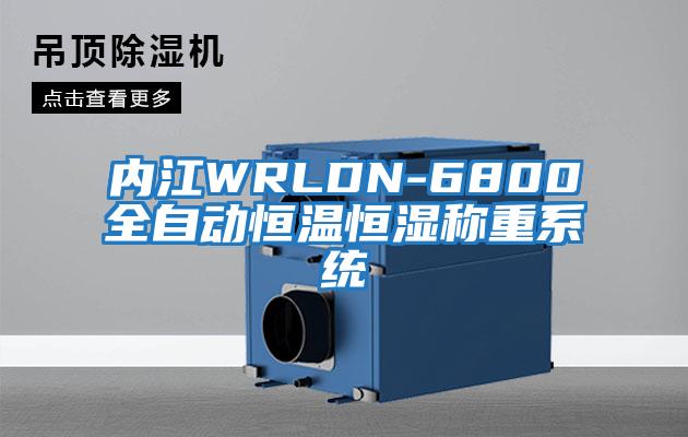 内江WRLDN-6800全自动恒温恒湿称重系统