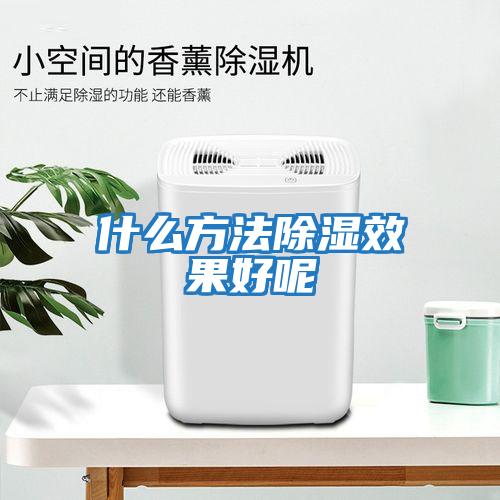 什么方法除湿效果好呢